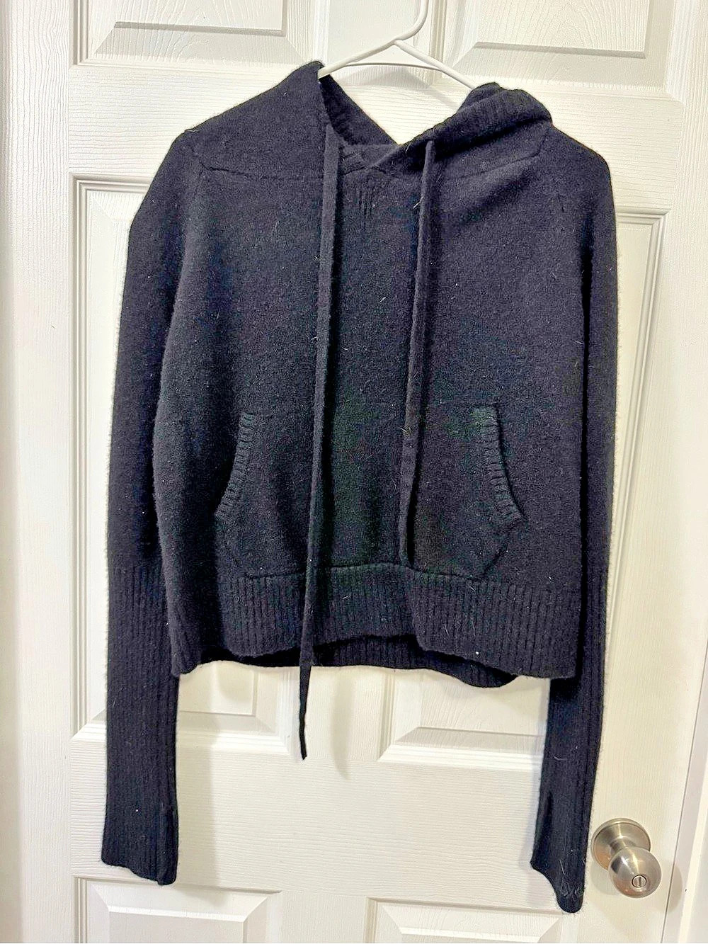 PXG Women's Black Cashmere Sweater- size small